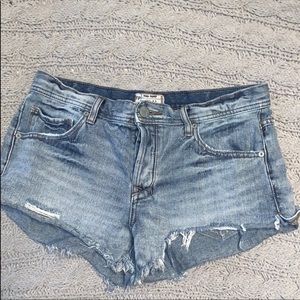 Free people Jean shorts